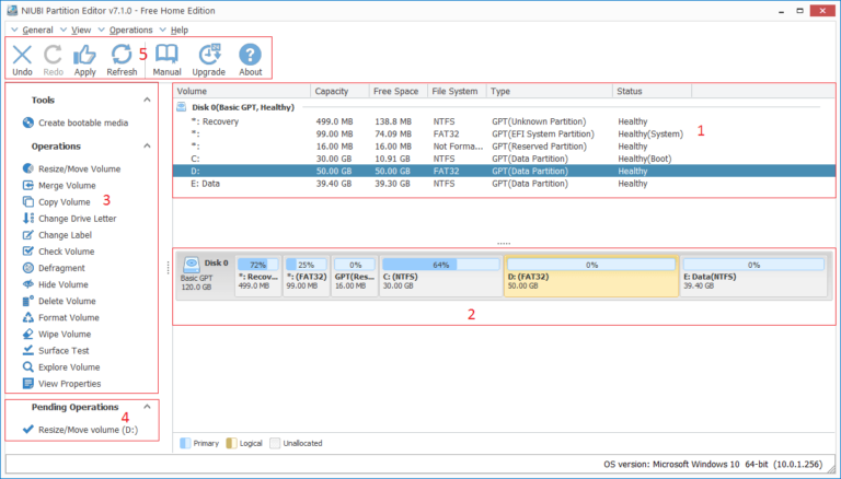 Free partitioning software